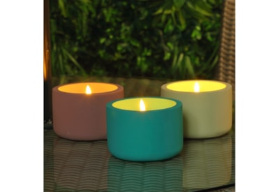 Concrete Candle 12cm