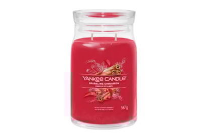 Yankee Candle Signature Jar Sparkling Cinnamon Large Yankee Candle Signature Jar Sparkling Cinnamon Large