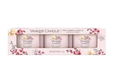 Yankee Candle Filled Votive Pink Cherry & Vanilla 3pk (1632040E)