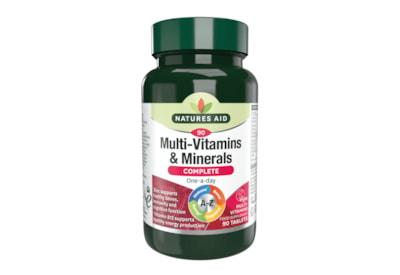 Natures Aid Complete Multi-vitamins & Minerals A-z 90s Natures Aid Complete Multi-vitamins & Minerals A-z 90s
