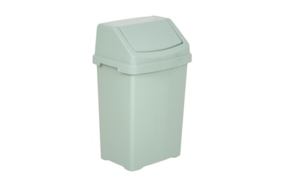 Wham Casa 25l Swing Bin Silver Sage Wham Casa 25l Swing Bin Silver Sage