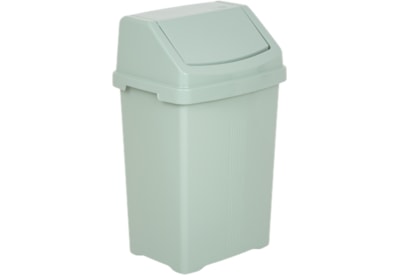 Wham Casa Swing Bin Silver Sage 50lt Wham Casa Swing Bin Silver Sage 50lt