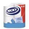 Nicky Soft Touch Toilet Roll 4 Roll Nicky Soft Touch Toilet Roll 4 Roll