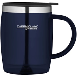 Thermos Thermocafe Translucent Desk Mug Blue 450ml Thermos Thermocafe Translucent Desk Mug Blue 450ml