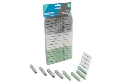 Jvl 36 Pack - Plastic Pegs Jvl 36 Pack - Plastic Pegs