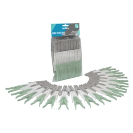 Jvl 48 Pack - Large Plastic Pegs Jvl 48 Pack - Large Plastic Pegs