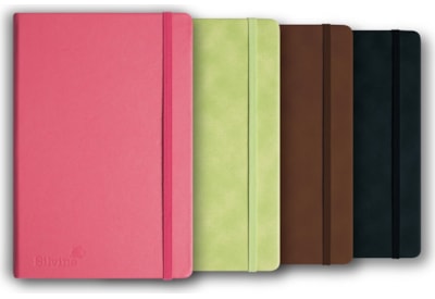 Silvine Soft Feel Notebook Asst A6 (196AC)