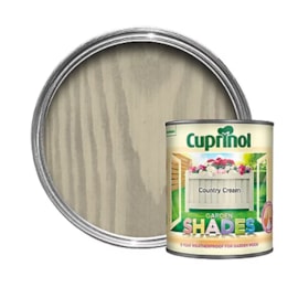 Cuprinol Garden Shades Country Cream 1ltr Cuprinol Garden Shades Country Cream 1ltr
