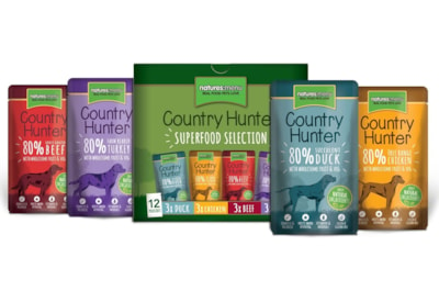Natures Menu Country Hunter Dog Food Pouches Assorted 150g (CHDPF)