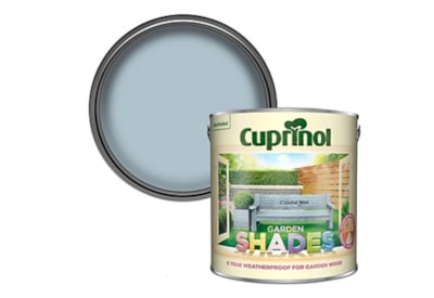 Cuprinol Garden Shades Coastal Mist 2.5ltr Cuprinol Garden Shades Coastal Mist 2.5ltr