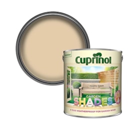 Cuprinol Garden Shades Country Cream 2.5ltr (5092589)