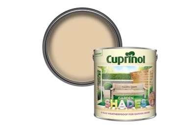 Cuprinol Garden Shades Country Cream 2.5ltr (5092589)