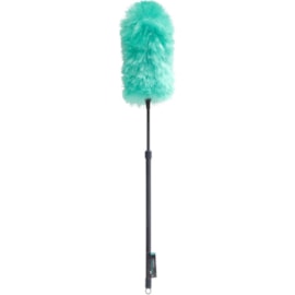 Jvl Duster + Grey Pole - Teal Jvl Duster + Grey Pole - Teal