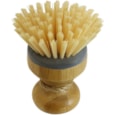 Jvl Bamboo Round Dish Brush (20-302)