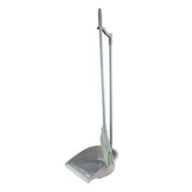 Jvl Long Handle Dust Pan And Brush Set - Grey Jvl Long Handle Dust Pan And Brush Set - Grey
