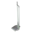Jvl Long Handle Dust Pan And Brush Set - Grey