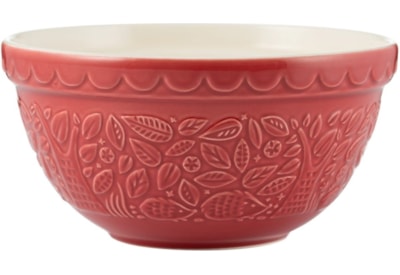 Mason Cash Red Mixing Bowl In The Forest (2002.151)