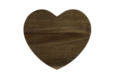 Mason Cash Rustic Charm Heart Chop Board 38cm Mason Cash Rustic Charm Heart Chop Board 38cm