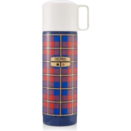 Thermos Revival Stainless Steel Flask Blue Plaid 500ml (200255)