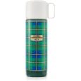Thermos Revival Stainless Steel Flask Green Plaid 500ml