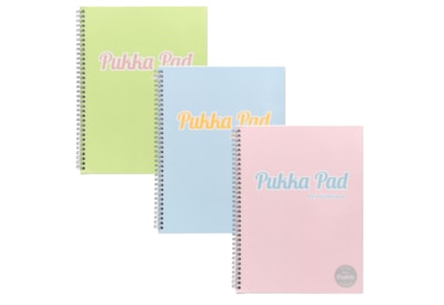 Pukka Pastel Jotta Notepad Assorted A4