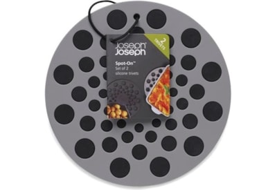 Joseph Joseph Spot-on 2set Silicone Trivets Grey Joseph Joseph Spot-on 2set Silicone Trivets Grey