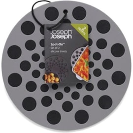 Joseph Joseph Spot-on 2set Silicone Trivets Grey Joseph Joseph Spot-on 2set Silicone Trivets Grey