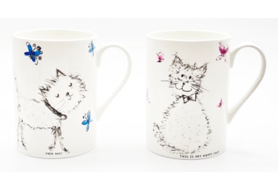Just Mugs Norfolk Sketchy Cats Just Mugs Norfolk Sketchy Cats