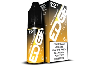 Edge Virginia Tobacco 6mg E-liquid 10ml (VAEDG156)