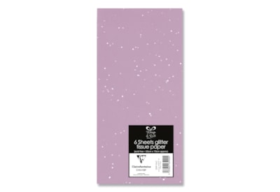 Glitter Tissue Paper Lilac 6sheet Glitter Tissue Paper Lilac 6sheet