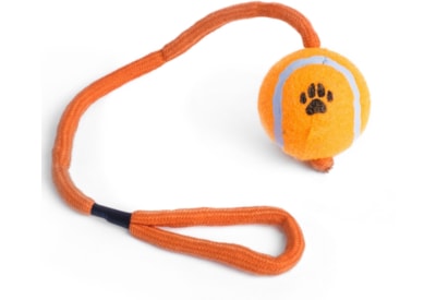 Petface Tennis Ball On A Rope Petface Tennis Ball On A Rope