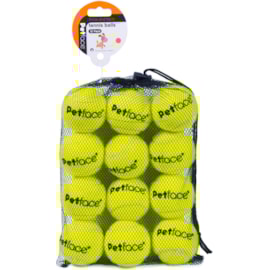 Petface Tennis Balls 12 Pack Petface Tennis Balls 12 Pack