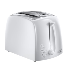 Russell Hobbs Textures 2 Slice White Toaster (21640)