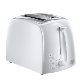 Russell Hobbs Textures 2 Slice White Toaster Russell Hobbs Textures 2 Slice White Toaster