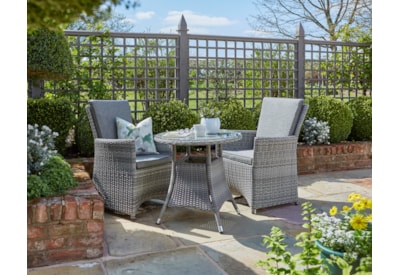 Burnham Xl 2 Seat Bistro 70Cm Grey Burnham Xl 2 Seat Bistro 70Cm Grey