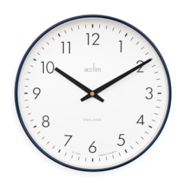 Riley 30cm Wall Clock In Midnight Riley 30cm Wall Clock In Midnight
