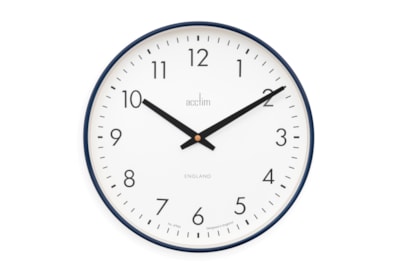 Riley 30cm Wall Clock In Midnight (22579)
