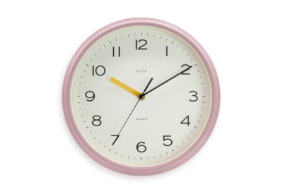 Rhea 29cm Wall Clock In Dusty Rose Rhea 29cm Wall Clock In Dusty Rose