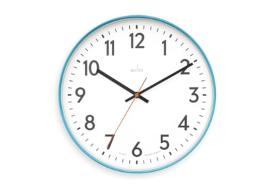 Hugo 30cm Wall Clock In Sky Hugo 30cm Wall Clock In Sky