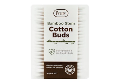 Pretty Bamboo Cotton Buds 200s Pretty Bamboo Cotton Buds 200s