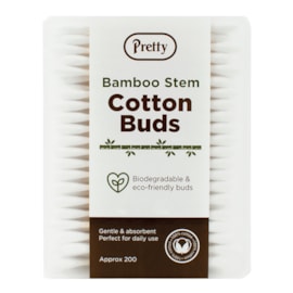 Pretty Bamboo Cotton Buds 200s