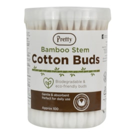 Pretty Bamboo Cotton Buds 100s Pretty Bamboo Cotton Buds 100s