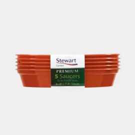 Stewart Flower Pot Saucer 7.6 - 10Cm Multi Pack Stewart Flower Pot Saucer 7.6 - 10Cm Multi Pack