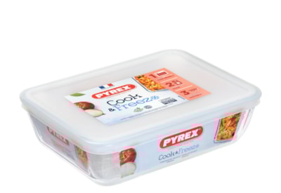 Pyrex Rectangle Storage Dish & Lid 1.5ltr Pyrex Rectangle Storage Dish & Lid 1.5ltr