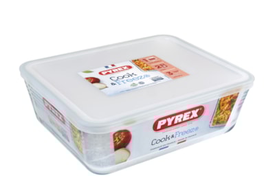 Pyrex Rectangle Storage Dish & Lid 4ltr Pyrex Rectangle Storage Dish & Lid 4ltr