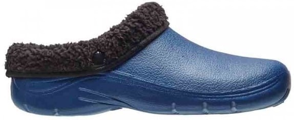 Smart Garden Comfi Fleece Clogs Navy Size 8 (4650015)