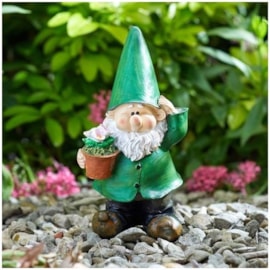 Smart Garden Woodland Wilf Potting Gnome 20.5cm Smart Garden Woodland Wilf Potting Gnome 20.5cm