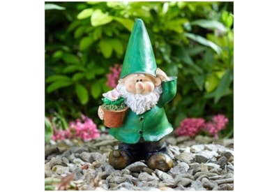 Smart Garden Woodland Wilf Potting Gnome 20.5cm Smart Garden Woodland Wilf Potting Gnome 20.5cm