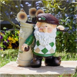 Smart Garden Woodland Wilf Golf Gnome 22.5cm Smart Garden Woodland Wilf Golf Gnome 22.5cm