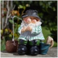 Smart Garden Woodland Wilf Fishing Gnome 19cm Smart Garden Woodland Wilf Fishing Gnome 19cm